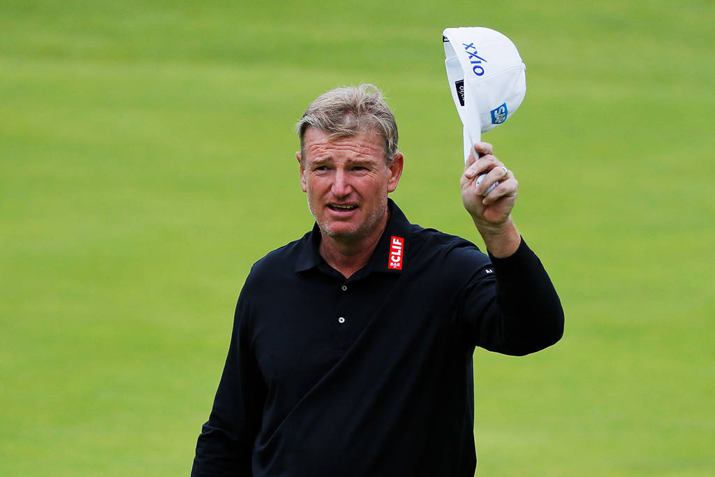 Ernie Els at The 148th Open in 2019